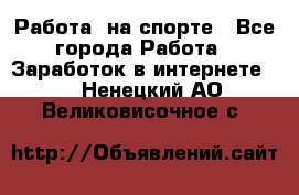 Работа  на спорте - Все города Работа » Заработок в интернете   . Ненецкий АО,Великовисочное с.